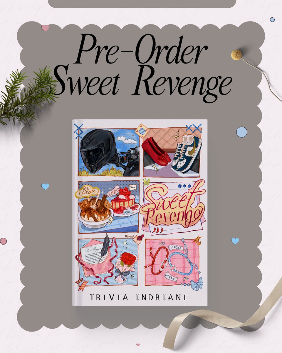 <Pre-order>
Sweet Revenge - <a href="/triviaindriani_/">triv🍒</a> 

🗓️ 25 - 30 September 2025

🔗 linktr.ee/lunarbooks (bisa klik di sini untuk pembelian google form/e-commerce)