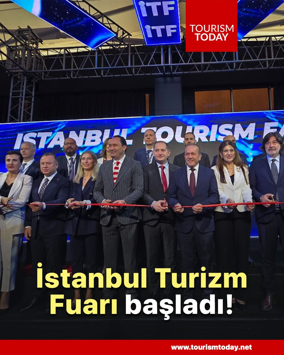tourismtodaytr's tweet image. tourismtoday.net/TR/2025/1664/I… Bu yıl üçüncüsü düzenlenen İstanbul Turizm Fuarı, Yenikapı-Avrasya Gösteri ve Sanat Merkezi’nde ziyaretçilere kapılarını açtı.