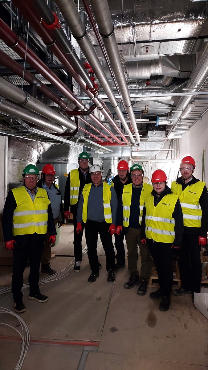 Talotekniikkaliiton hallituksen kokous pidettiin Turussa. Osana päivää hallitus kävi katsomassa rakenteilla olevaa Musiikkitalo Fuugaa <a href="/HartelaYhtiot/">Hartela</a>  vieraana. Lämmin kiitos #Hartela:lle vierailun isännöinnistä. Toivomme menestystä haastavaan rakennushankkeeseen! #talotekniikka