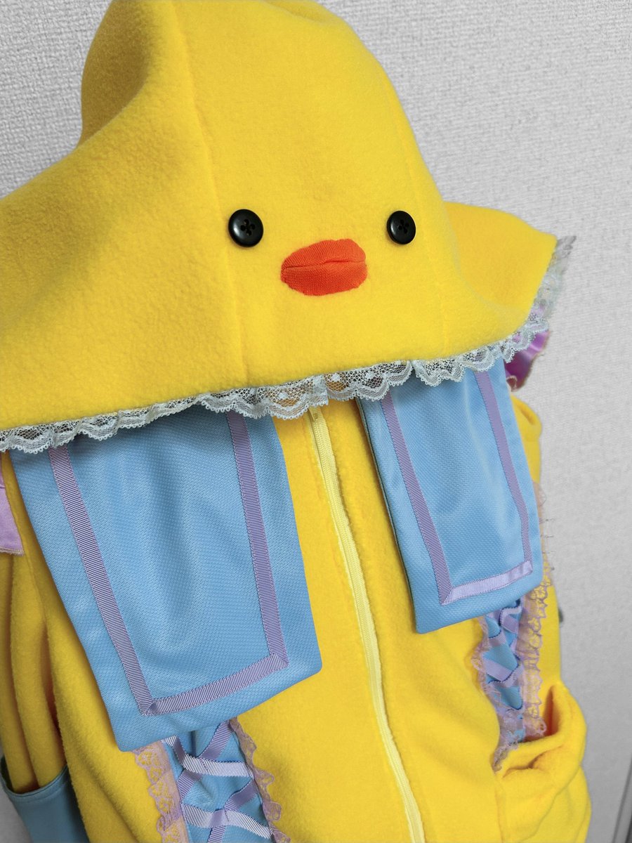 【衣装製作】

佐々木まゆ様(<a href="/m_sasaki_920/">佐々木まゆ🐣💉10/26生誕イベント</a> )の新衣装を制作させて頂きました🐥💛

黄色×水色×紫のもこもこひよこのデザインになりました💛🩵💜

ご依頼ありがとうございました！！！