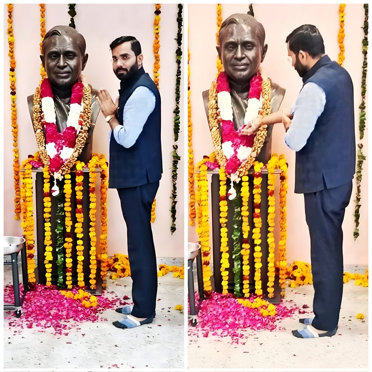 प्रखर राष्ट्रवादी, उत्कृष्ट संगठनकर्ता, अंत्योदय एवं एकात्म मानववाद के प्रणेता, हमारे पथ प्रदर्शक पंडित दीनदयाल उपाध्याय जी की जयंती पर शत्-शत् नमन।
#PanditDeendayalUpadhyay