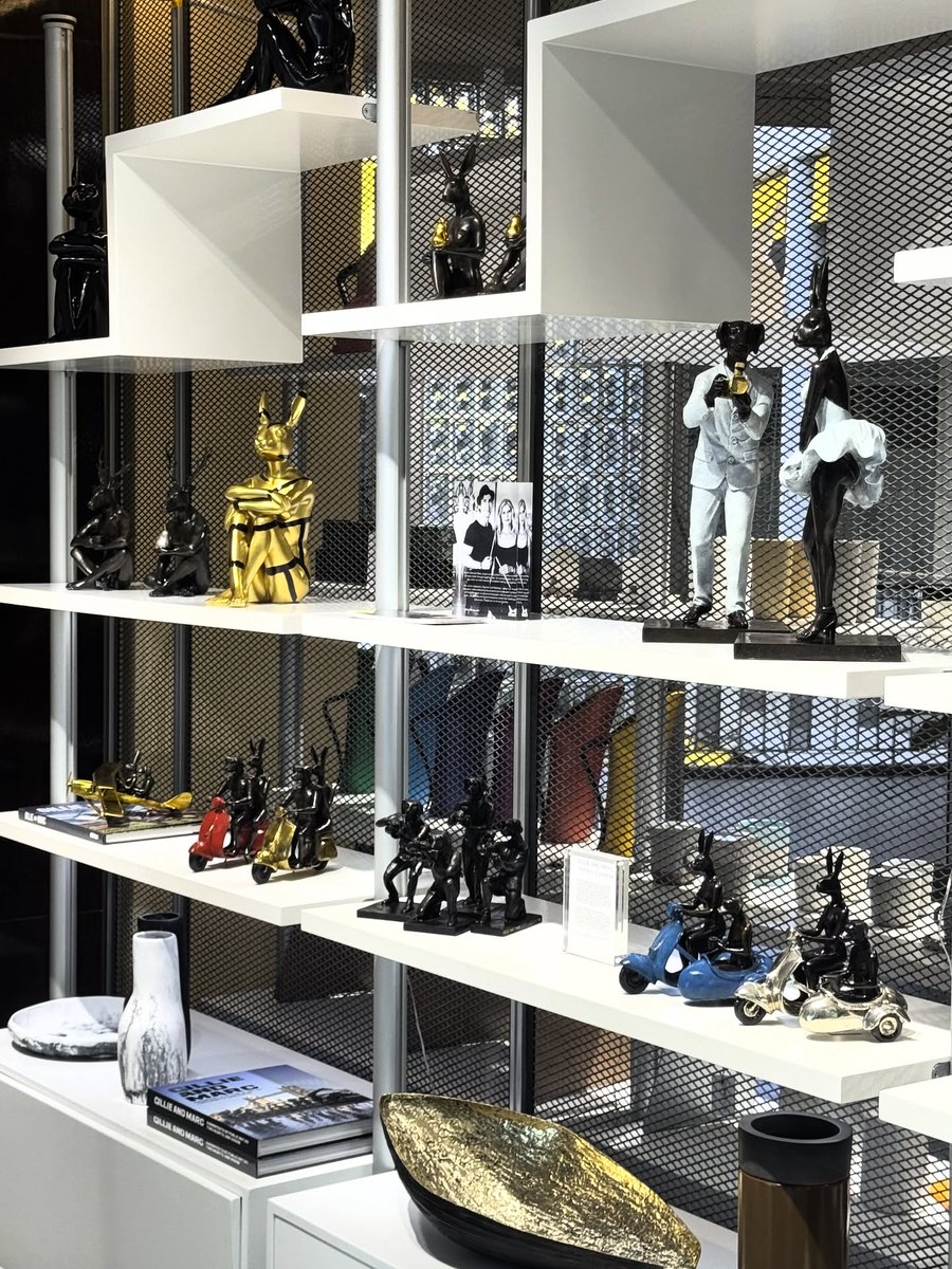 Our collection of Limited Edition Bronze sculptures by @gillieandmarcart // discover them at our new store in K Village.
