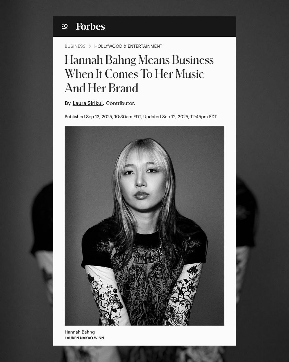 BahngGlobal's tweet photo. Hannah Bahng via Lauren Winn
#hannahbahng #TheMisunderstoodEP #bahngentertainment @hannahhbbahng @BahngEnt https://t.co/HHl5sD08ut