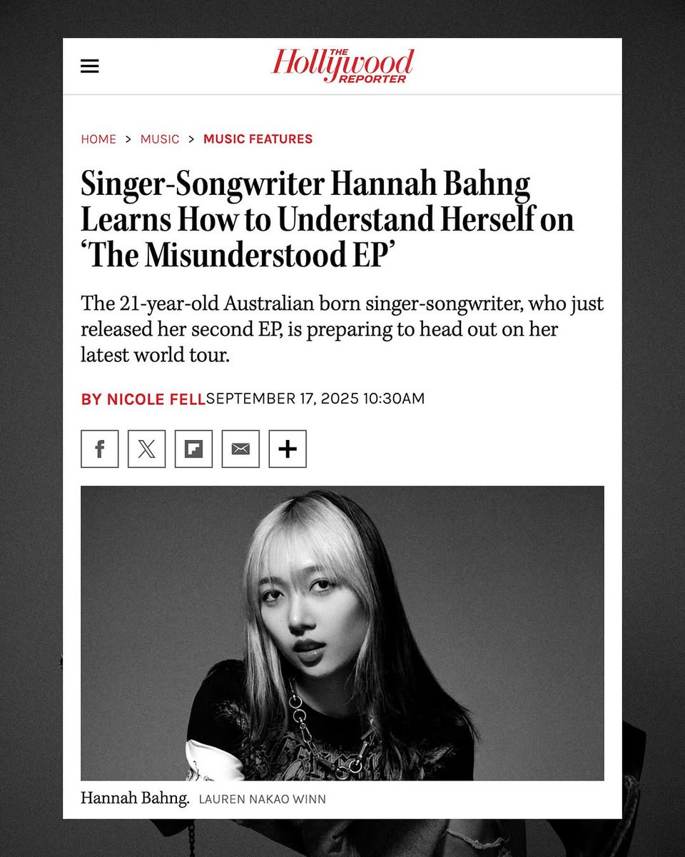 BahngGlobal's tweet photo. Hannah Bahng via Lauren Winn
#hannahbahng #TheMisunderstoodEP #bahngentertainment @hannahhbbahng @BahngEnt https://t.co/HHl5sD08ut