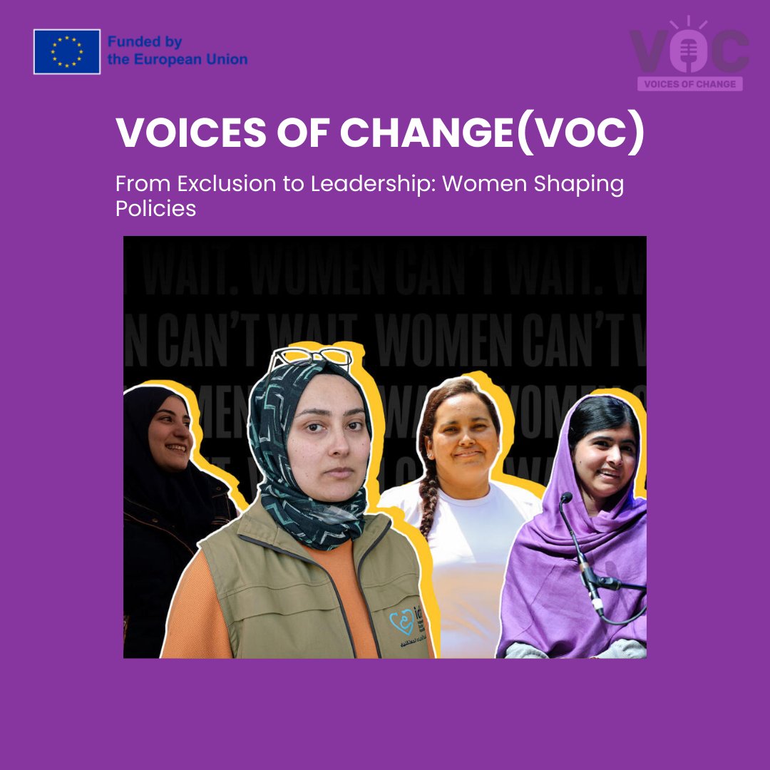 voc_project's tweet image. From Exclusion to Leadership: Women Shaping Policies ✊💬

With the VOC project, women are stepping forward, raising their voices, and actively shaping public policies.

#YouthEngagement #MigrantWomenVoices #CivicParticipation #VoicesOfChange #InclusionMatters #EUEngagement