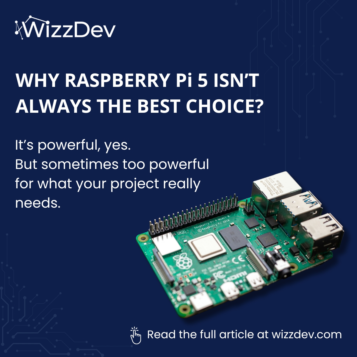 wizz_dev's tweet image. Everyone loves Raspberry Pi 5.
But for IoT (sensor nodes, automation, gateways) it’s not always the best choice. STM32 & i.MX can be faster and more cost-effective.
We compared all 3 👉 wizzdev.com/blog/what-are-…
#WizzDev #ProjectDevelopment #IoT