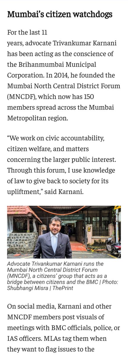 MNCDFbombay's tweet image. Who is really running Nagpur &amp;amp; Mumbai? Influencers, proxy corporators, not civic council; reports; @shubhangi_misra @ThePrintIndia. 

theprint.in/ground-reports…