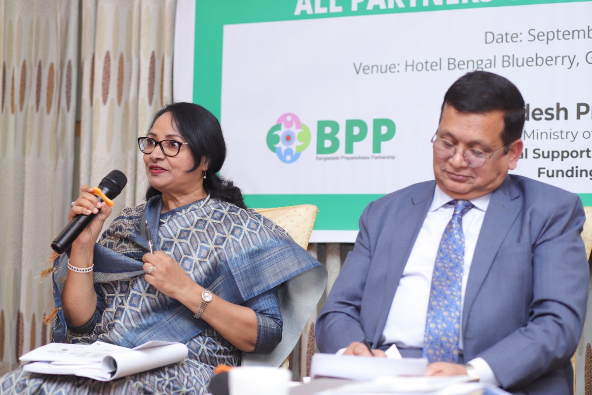 AsiaPrepared's tweet photo. On 18 Sept 2025, Bangladesh Preparedness Partnership (BPP) of @ADPCnet, funded by  Gates Foundation, hosted a webinar on strengthening local disaster governance via effective SOD 2019 &amp; implementation to guide revision of #NPDM2026 🔗 Read more: https://t.co/UHdb5aErzG https://t.co/NXrAIJe4Cg