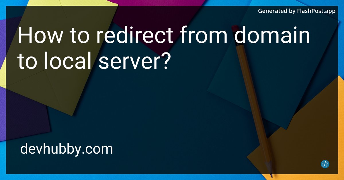 alieGotha's tweet image. Is redirecting from domain to local server just digital teleportation?
Source: devhubby.com/thread/how-to-…
#DNSConfiguration #Localhost #SiteRedirection #CodingTips #server #domain