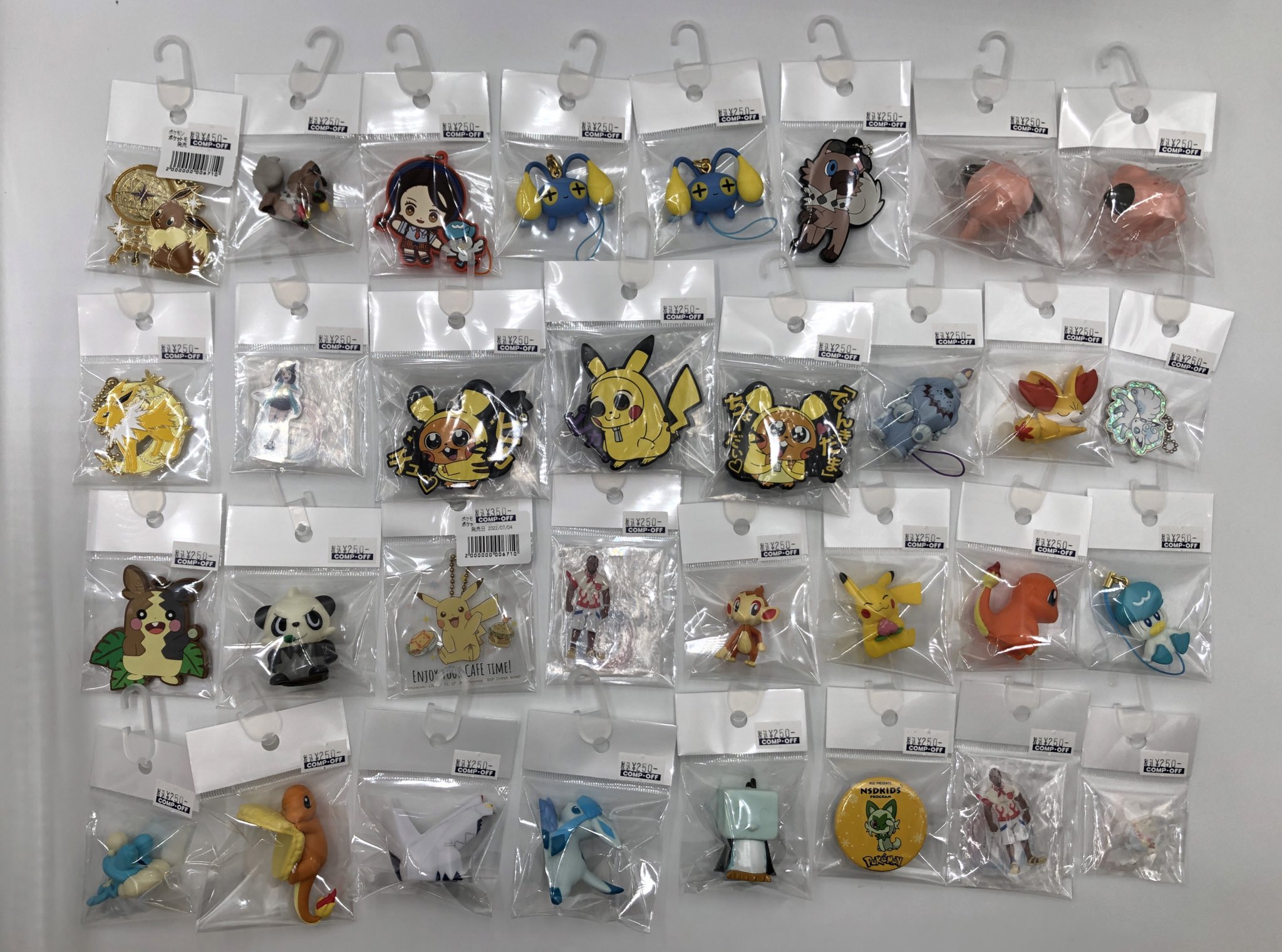 ポケモン メタルコレクション フィギュア 3点 レトロ 初期 初代