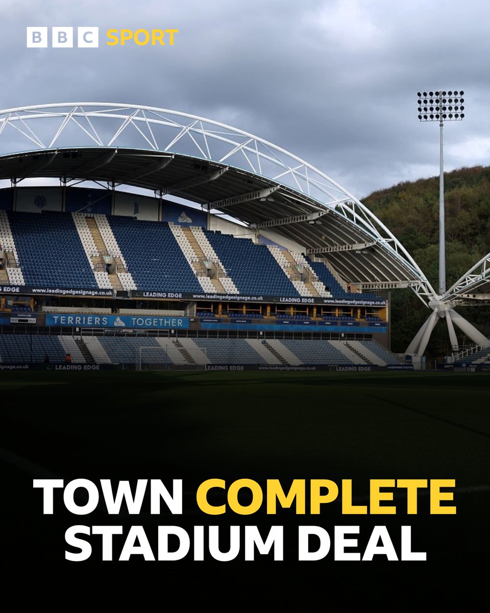 Huddersfield Town are now the sole owners of the Accu Stadium. 📝✅

A deal has been signed with Kirklees Council and Huddersfield Giants to take full ownership and operational control of the ground, and surrounding 53 acres of land.

#HTAFC | #BBCFootball | #BBCEFL