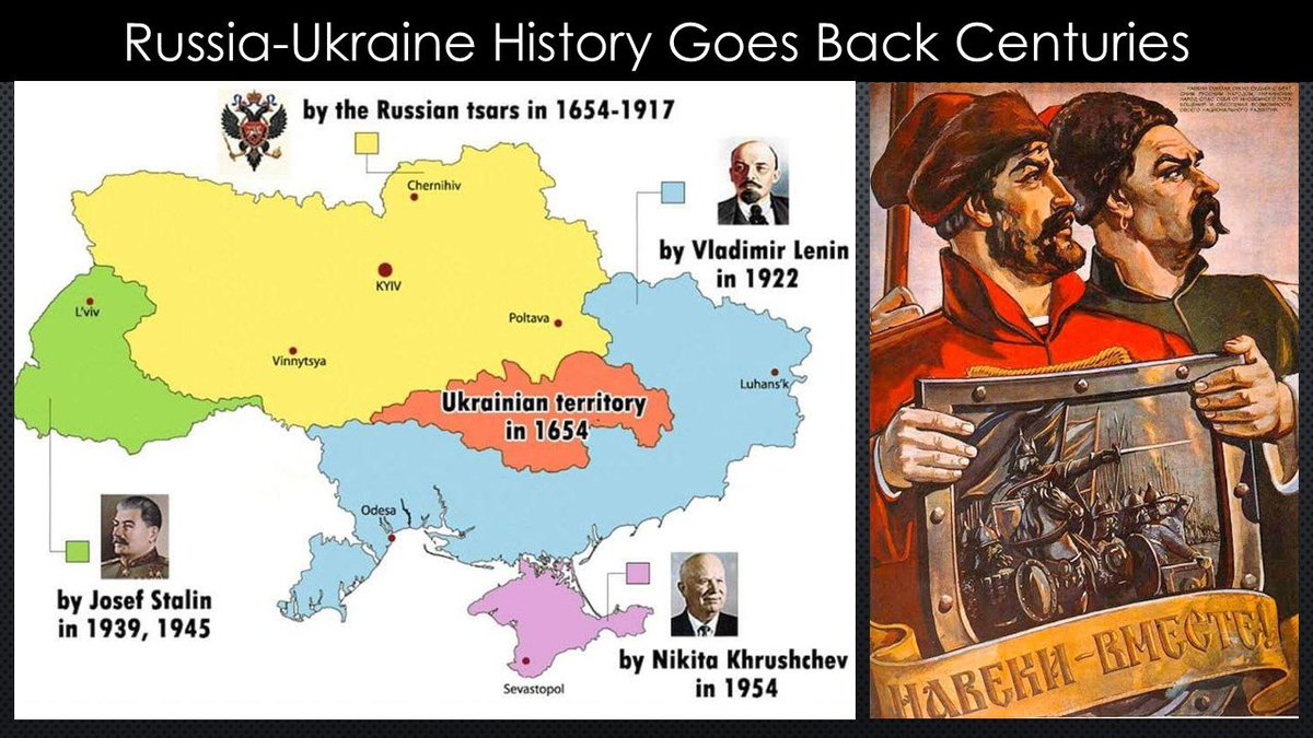 📜 The sad thing about this war is that Russia and Ukraine have bonds going  back centuries. Russia actually has its origin in the Kievan Rus empire in  the city of Kiev. “