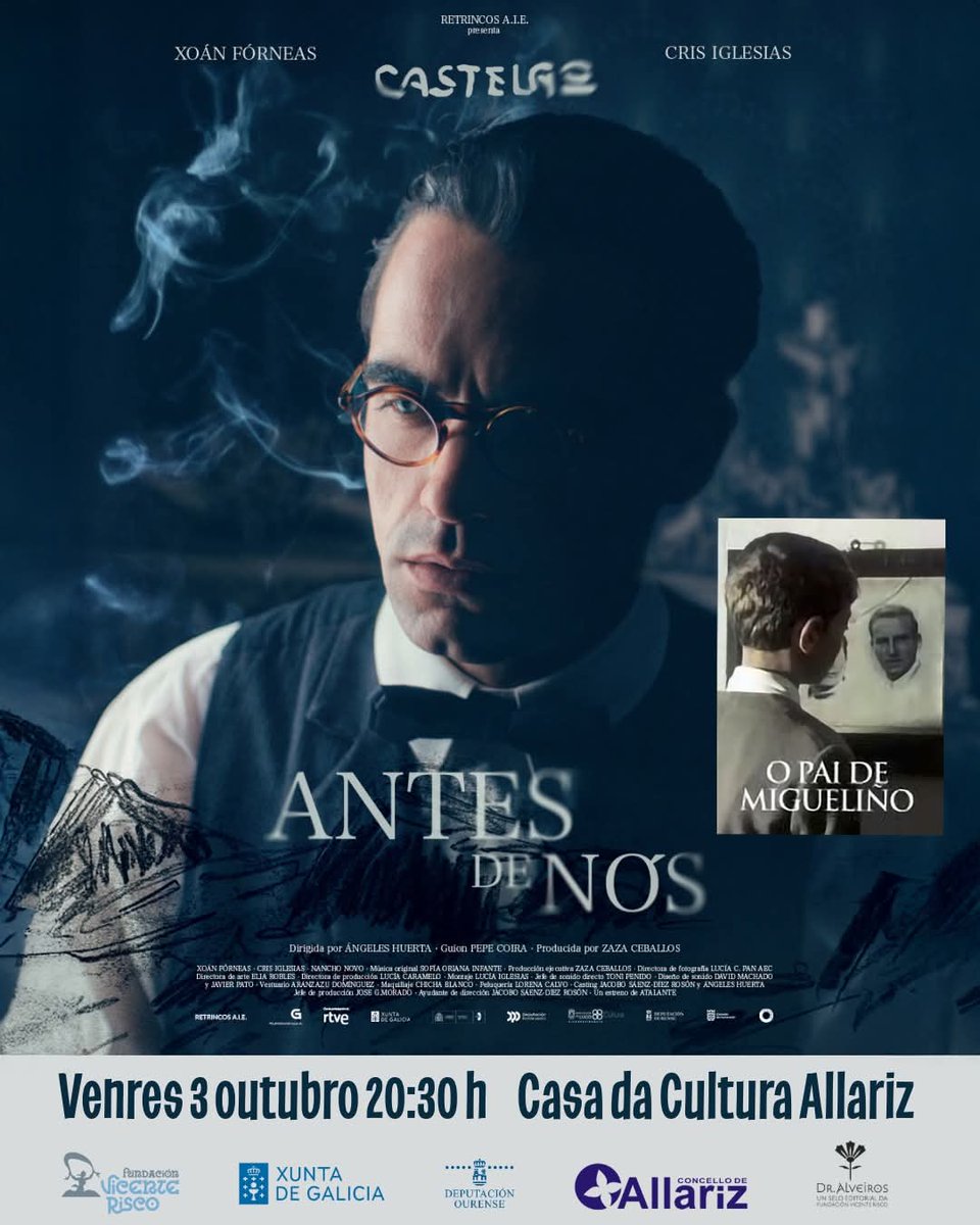 🎟 Reserva a túa entrada enviando un correo a: 𝐞𝐯𝐞𝐧𝐭𝐨𝐬@𝐟𝐮𝐧𝐝𝐚𝐜𝐢𝐨𝐧𝐯𝐢𝐜𝐞𝐧𝐭𝐞𝐫𝐢𝐬𝐜𝐨.𝐜𝐨𝐦
👉 As entradas recóllense e páganse o mesmo día da proxección.