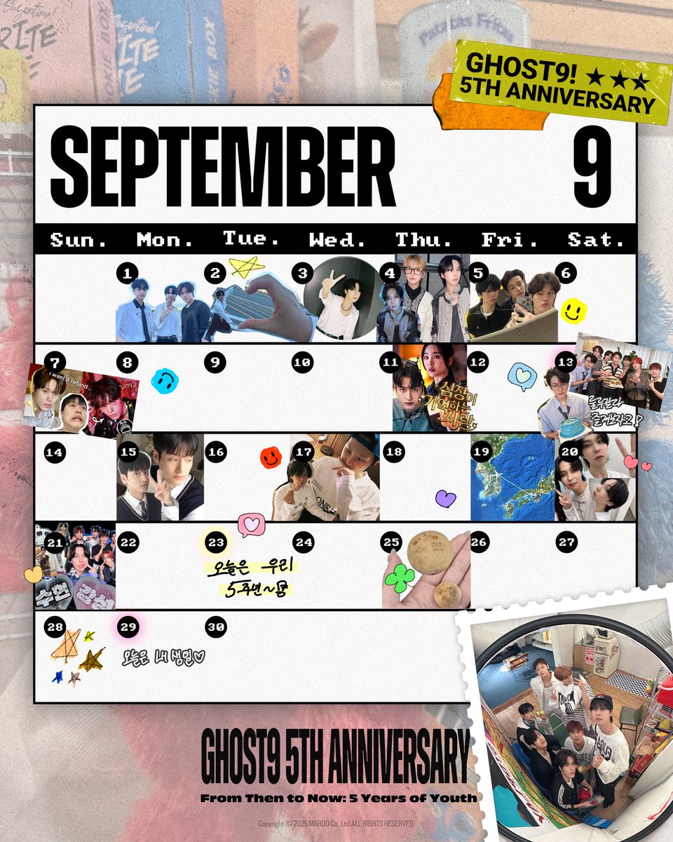 고스트나인과 함께한지 벌써 5️⃣년이라니 
이거 완전 5️⃣지네요ㅋㅋ
고스티 고스트나인 앞으로도 5️⃣순도순 
5️⃣래5️⃣래 함께하길 🙏🏻🪽
#GHOST9 #고스트나인 <a href="/GHOST9OFFICIAL/">GHOST9(고스트나인)</a> 
#GHOST9_Debut_5th_Anniversary
#고나_5주년_꾸미기 #고나와_함께한_5년