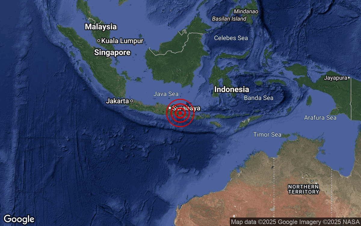 Gempa bumi sederhana M5.4 di Rantau Bali, Indonesia pada pukul 5:04 ptg, 25 September 2025. Pusat GB di 8.1° S dan 114.4° T dengan kedalaman 32 km. 114km Barat Laut dari Denpasar,Indonesia.

Tiada ancaman tsunami kepada Malaysia.
#gempabumiMETMalaysia
#mygempa.met.gov.my