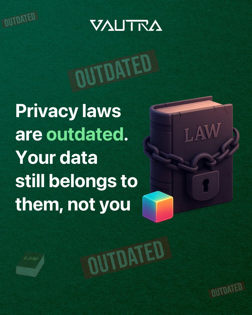 VautraOfficial's tweet image. Don’t wait for laws to catch up. Own your data now.
#Web3Cloud