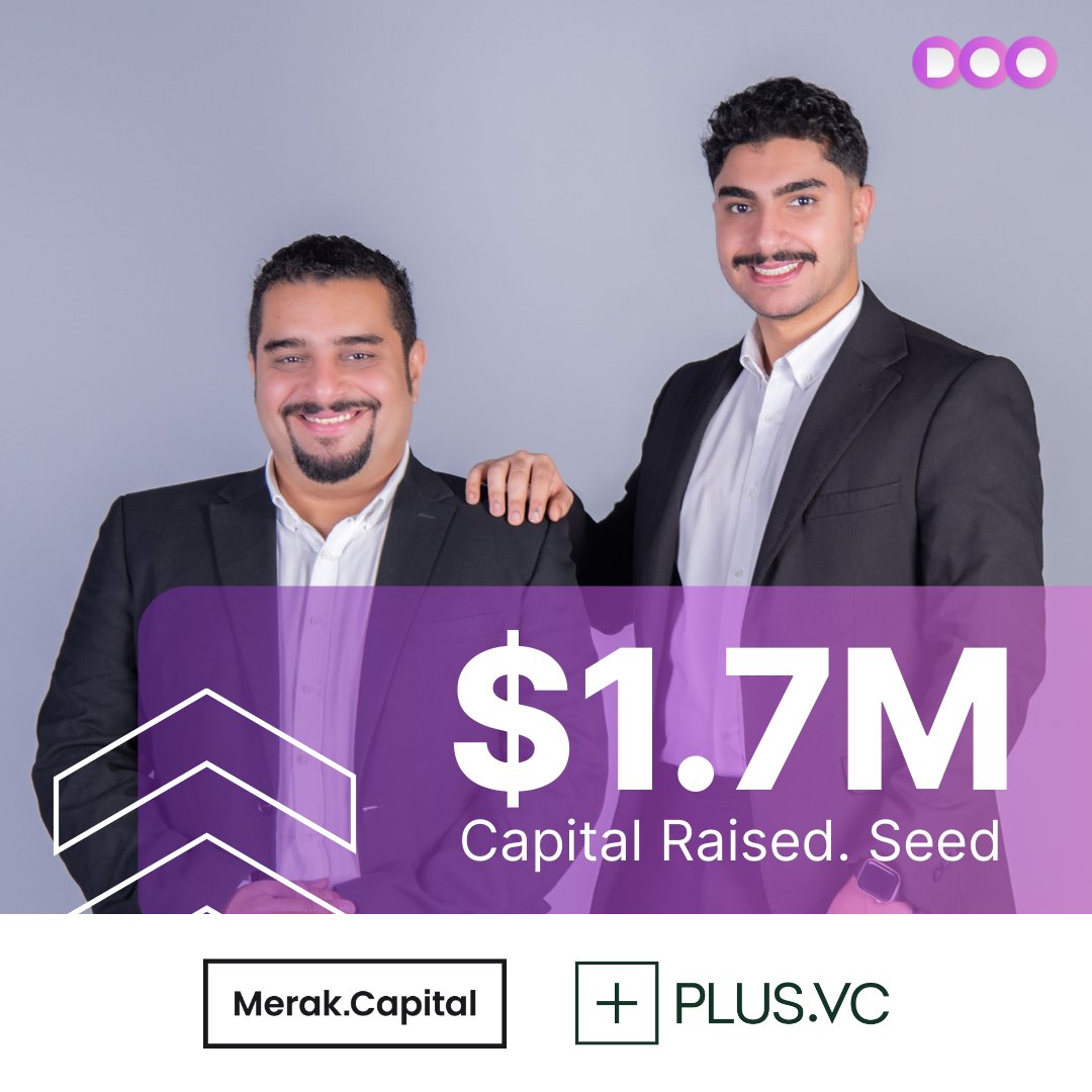 شركة تحسين تجارب العملاء للمؤسسات "دوو"، مقرها المملكة العربية السعودية، تجمع 1.7 مليون دولار في جولة استثمارية بقيادة ميراك كابيتال، وبمشاركة +VC ومستثمرين استراتيجيين آخرين من المنطقة.

انطلقت "دوو" على أيدي فريق من رواد الأعمال والتقنيين المتمرسين الذين جمعوا بين خبرتهم في