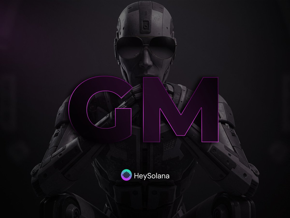 You know what is faster than Solana transactions? 

Voice Commands on HeySolana 😎

GM HeySolana Fam 💜