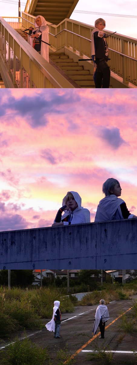 ・---------------------・
 　　山　　　山
 　　姥　と　姥
 　　切　　　切

 ※1枚ずつタップしてご覧ください

山姥切長義:翔
山姥切国広:とーかさん
撮影:マキさん