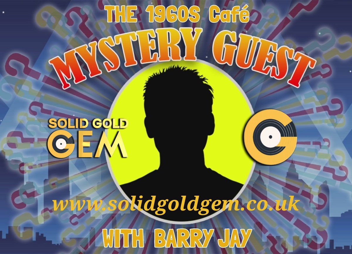 hovisboy's tweet photo. Thursdays are great in the 1960's Café? Along with the Amazing 60's Music we have the Mystery Guest Game, Who will it be today. Tune in to Barry Jay at Noon on Solid Gold Gem 💎 https://t.co/18qRWeLCNy https://t.co/ng9IFqCF59