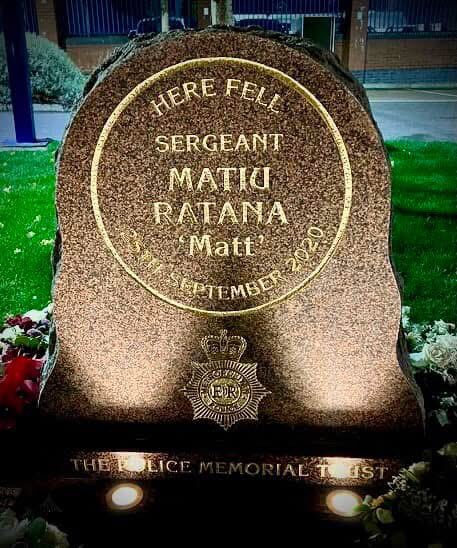Today we remember Sgt Matt Ratana, of the <a href="/metpoliceuk/">Metropolitan Police</a> , who was murdered on duty at Croydon Police Station in 2020. This morning we laid our floral tribute at our memorial to mark the 5th anniversary of his death.
#HonouringThoseWhoServe 
#PoliceFamily 
#PoliceMemorials 
<a href="/MPFed/">Metropolitan Police Federation</a>