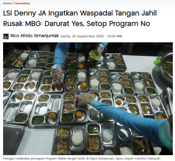 Tuduhan palsu dan ancaman mulai ditebar.