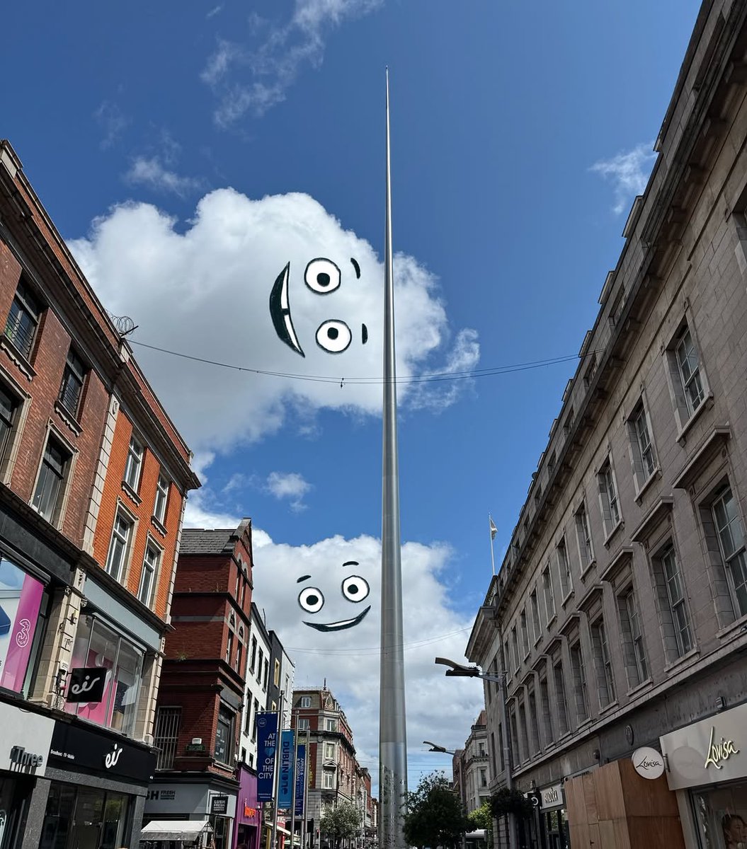 cloudifyart's tweet image. In Dublin’s fair city☁️