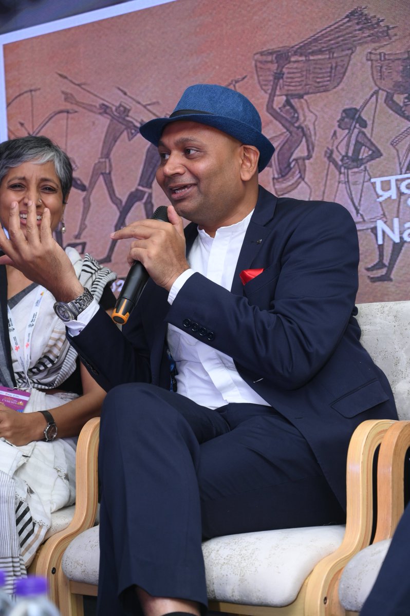 sahityaakademi's tweet photo. "Nature and Indian Literature"
"Unmesha : International Literature Festival" being held at the Samrat Ashok Convention Kendra, Patna.
#CultureKiPathshala #CultureUnitesAll #BooksforAll #libraryforbooks #Patna #NewDelhi
@DD_Bharati @AkashvaniAIR @IPRDBihar https://t.co/Exi1sOL9BM