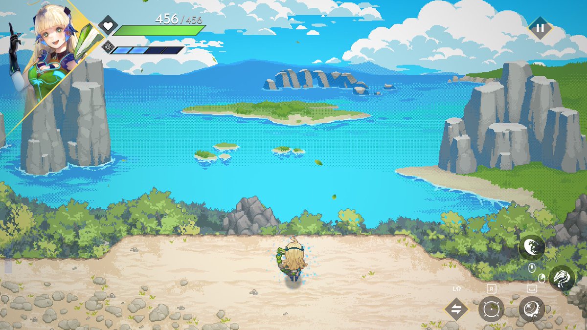 HYKE:Northern Light(s)
System 12 探索中の独り言“murmur”

探索中に特定の場所を通るとキャラクターが反応することが
過去に探索した場所でも新たに仲間になったキャラクターが反応することも
While exploring, characters may react when passing through certain locations.
Even in areas you’ve