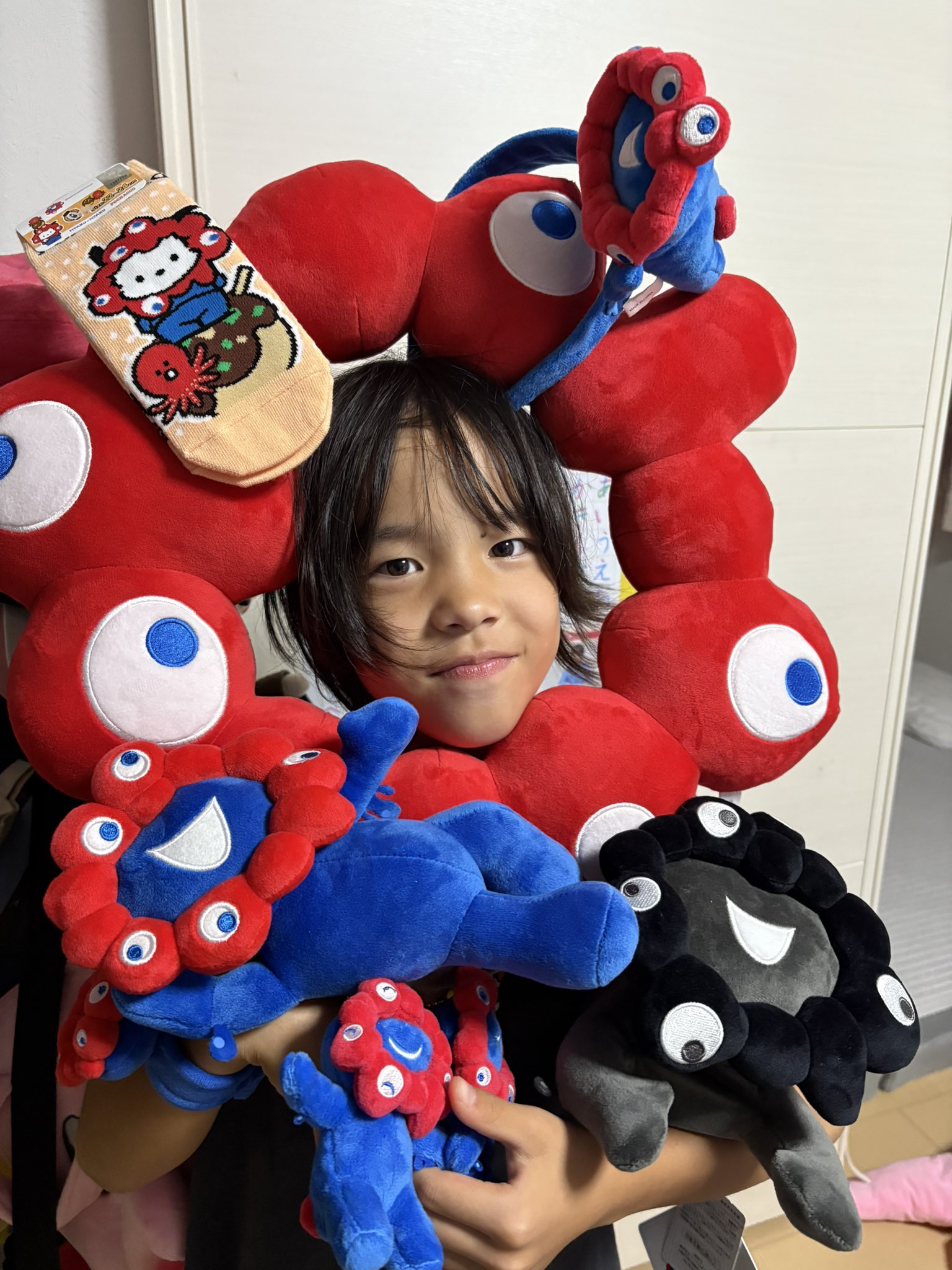 自分ツッコミくまONKYOコラボ I♡music ぬいぐるみ m326 EBiDAN×すみっコぐらし、あのグループはどのすみっコ？ぶらさげ