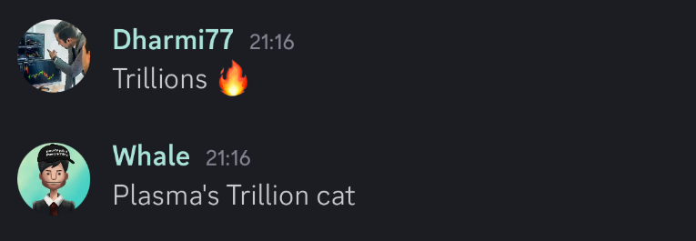 memesonbsc's tweet photo. Trillions is Plasma's official mascot cat, here are proves. https://t.co/14VWr9IBnU