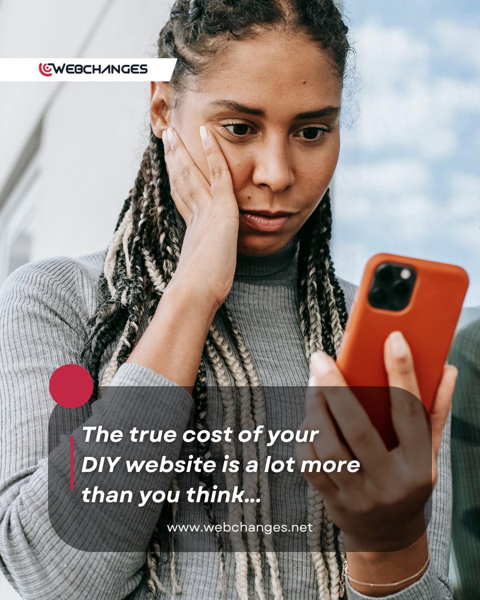 web_changes's tweet image. You've put in the hours building your own site, but it’s not delivering the results you hoped for.
We help businesses turn underperforming DIY websites into professional, high-converting platforms.
webchanges.net
info@webchanges.net
+27 (0)11 476 9020
#WebChanges