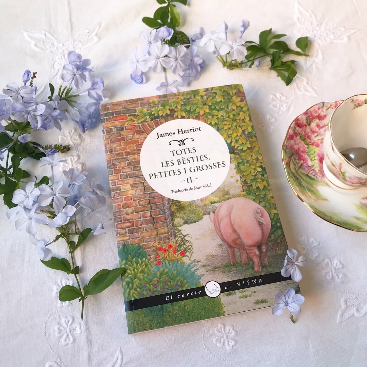 Pels qui necessiteu una lectura divertida i bonica que us ajudi a superar la depressió post-vacacional tenim l'antídot perfecte: "Totes les bèsties, petites i grosses" de James Herriot.  Les experiències d'un aprenent de veterinari en l'Anglaterra rural 🐑💐🌳🐶☕️🍰