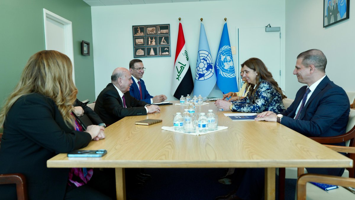 على هامش أعمال الجمعية العامة للأمم المتحدة، التقت الأمينة التنفيذية للإسكوا رولا دشتي <a href="/EscwaES/">Rola Dashti</a> بنائب رئيس مجلس الوزراء وزير الخارجية في العراق السيد فؤاد حسين <a href="/Fuad_Husseein/">Fuad Hussein | فؤاد حسين</a> وثمّنت جهود بلاده في إقرار "الرؤية العربية 2045" خلال القمّة العربية الرابعة والثلاثين في بغداد. وأشارت