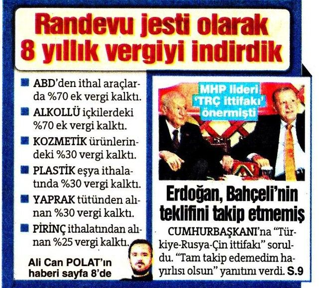 Neden Trump görüşmesi öncesi biz ABD'ye yönelik gümrük vergilerimizi sıfırladık?!

#ÜlkeKısırDöngüde