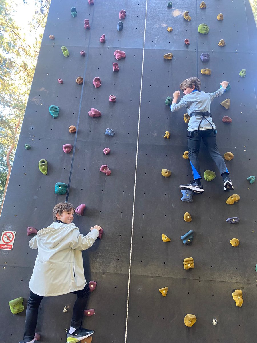 Sudleyprimary's tweet photo. Starting the day on a high… literally! 🧗‍♀️ Rock climbing for everyone this morning https://t.co/kmVoDsZJBY