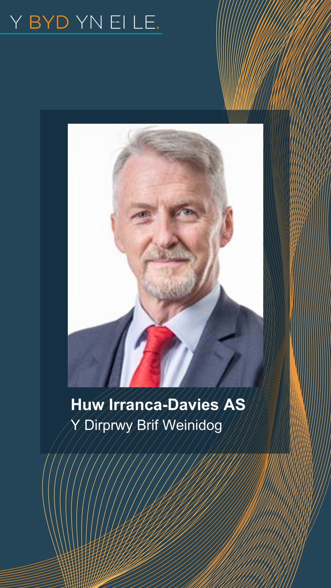 Ar raglen gynta'r gyfres...

Y Dirprwy Brif Weinidog, <a href="/huw4ogmore/">Huw Irranca-Davies</a> fydd yn gwynebu cwestiynau <a href="/CHafJones/">Catrin Haf Jones</a>.

Y Byd yn ei Le | 21:00 ar <a href="/S4C/">S4C 🏴󠁧󠁢󠁷󠁬󠁳󠁿</a>