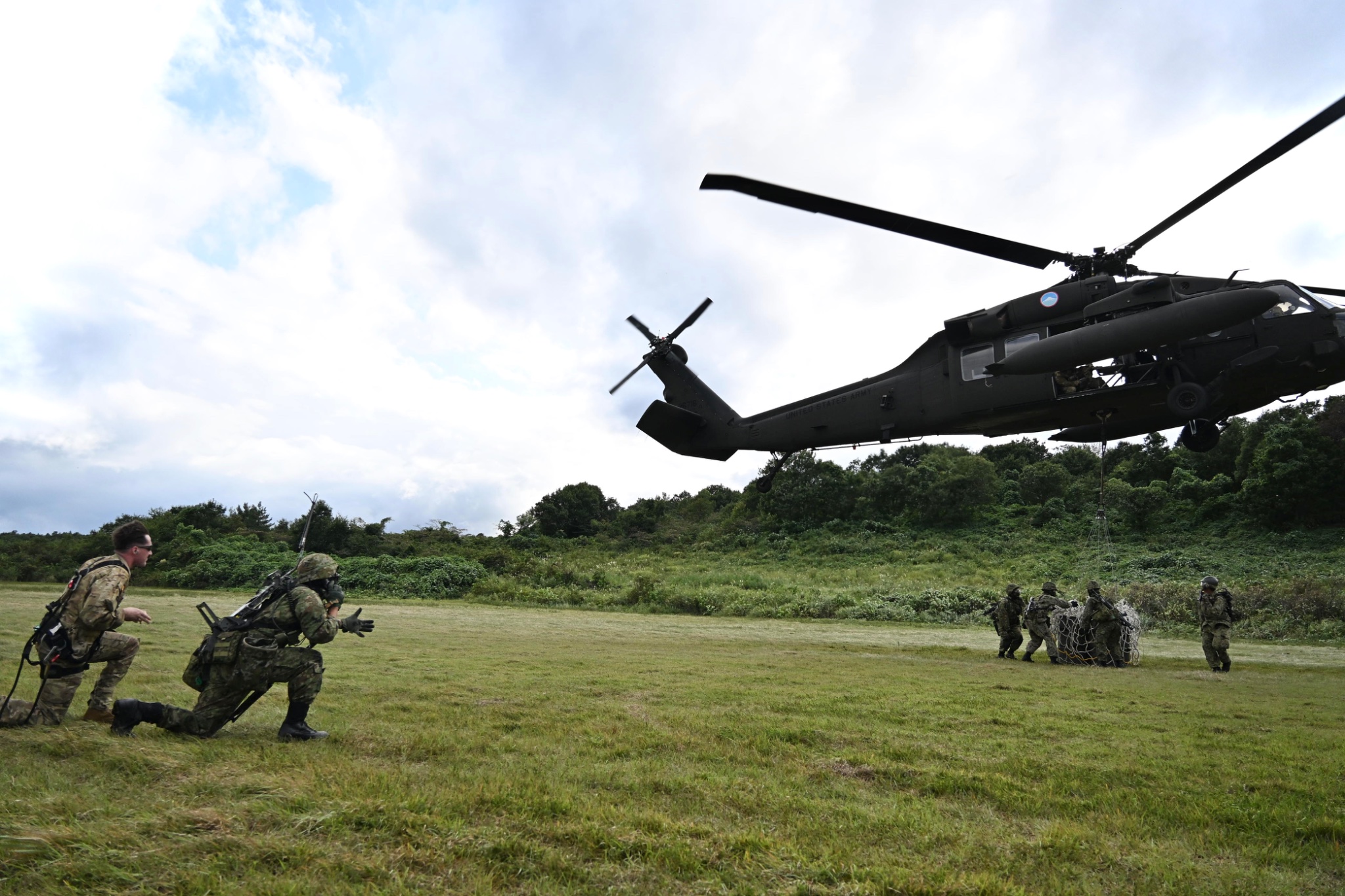 陸上自衛隊 米国射撃訓練参加記念盾 陸上自衛隊 米国射撃訓練参加記念盾