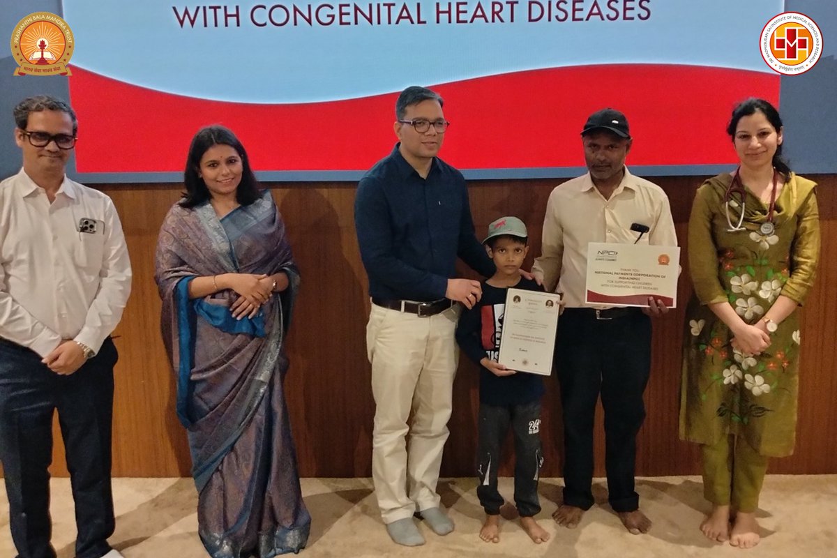 smsimsr01's tweet photo. Cardiac Champions: NPCI gives the Gift of Life to Paediatric Cardiac Patients

Together with @NPCI_NPCI and Prashanthi Balamandira Trust, we remain committed to accessible, quality healthcare for every child.

#GiftOfLife #CardiacChampions #CongenitalHeartCare #FreeHealthcare https://t.co/neEXfjz8fE