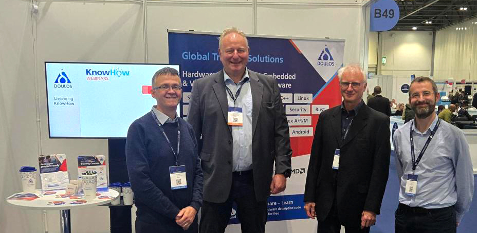 DoulosTraining's tweet image. Are you coming to Microelectronics UK today?
 
We’re exhibiting!! 
 
Come  and visit us at Stand B49 in the Skills Zone… We'd be happy to chat  with you about what you've found most inspiring, and help with your  training needs if we can! 
#MicroelectronicsUK #EmbeddedSystems