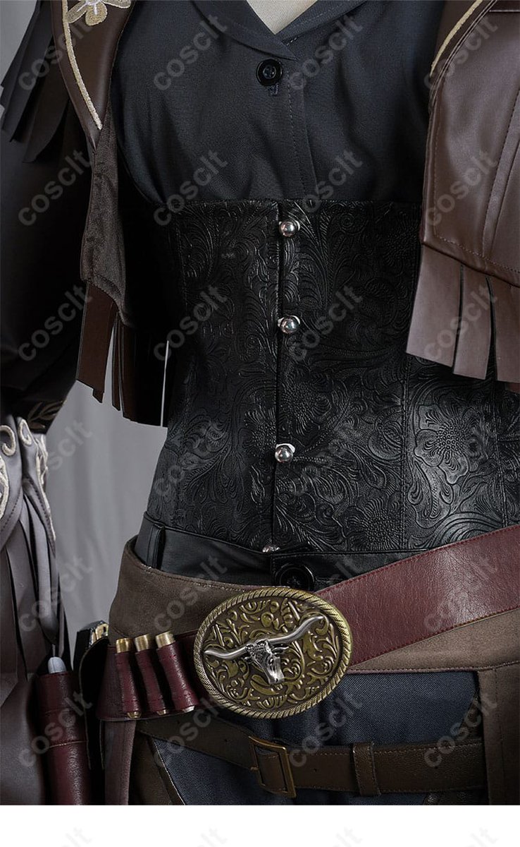 閉店後のカウンター、デミ・バーボンは杯に“勇気”を注ぐ。
🌹黒薔薇を胸に、仲間のために立つ――その物語を纏う一着。写真映えする質感とシルエット。

▶️cosclt.com/identityv-barm…

#コスプレ衣装 #COSCLT #第五人格 #バーメイド #ブラックローズ