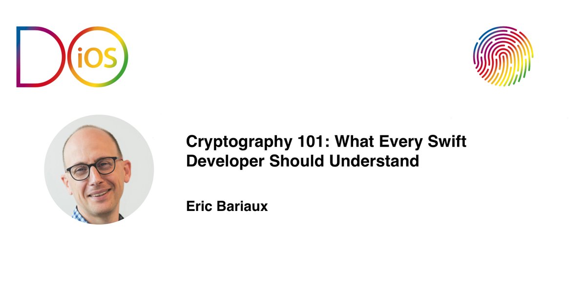 iOSConf's tweet image. Cryptography 101: What Every Swift Developer Should Understand
by Eric Bariaux @ebariaux
Do iOS, Amsterdam, November 12 & 13
do-ios.com