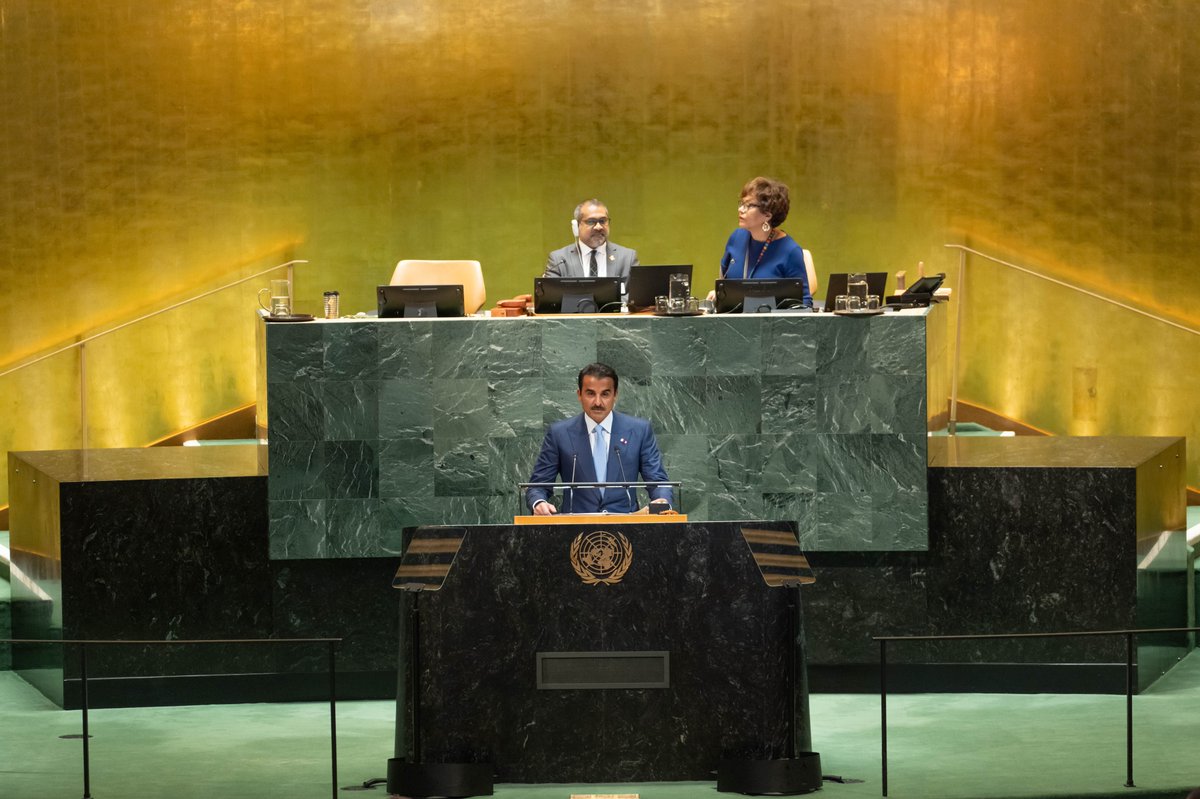Sportsin_biz's tweet photo. 🇶🇦Qatar’s strategy at the @UN announcing its Olympic bid for 2036 to the world👇

https://t.co/8vmrS5wXHL https://t.co/a9a9j8agAh