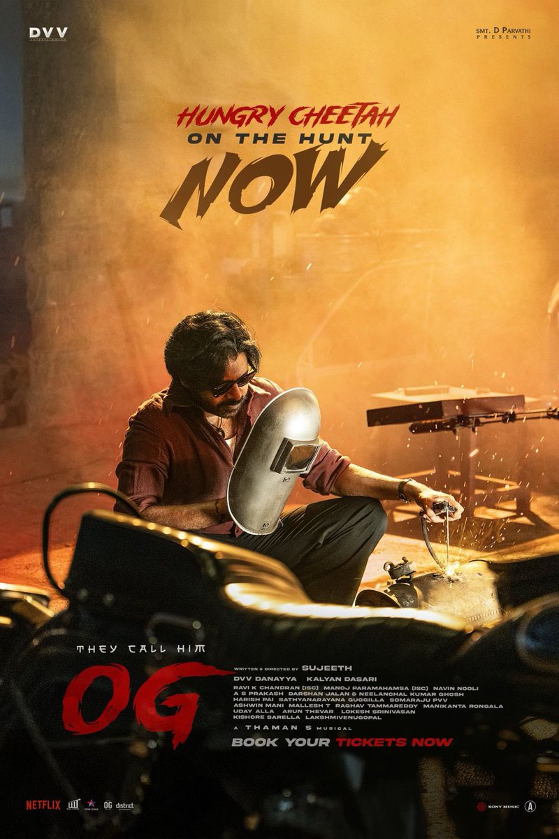 beingyaswanth's tweet photo. @Sujeethsign you didn't delivered just or ordinary film sir , you delivered a blockbuster, enjoyed every frame and every scene , @PawanKalyan sir , love you sir ❤️ , and @MusicThaman sir aa bgm lu aa music enti sir theaters shake ipothunaye . #TheyCallHimdOG #TheyCallHimOGReview https://t.co/CbRvggHJez