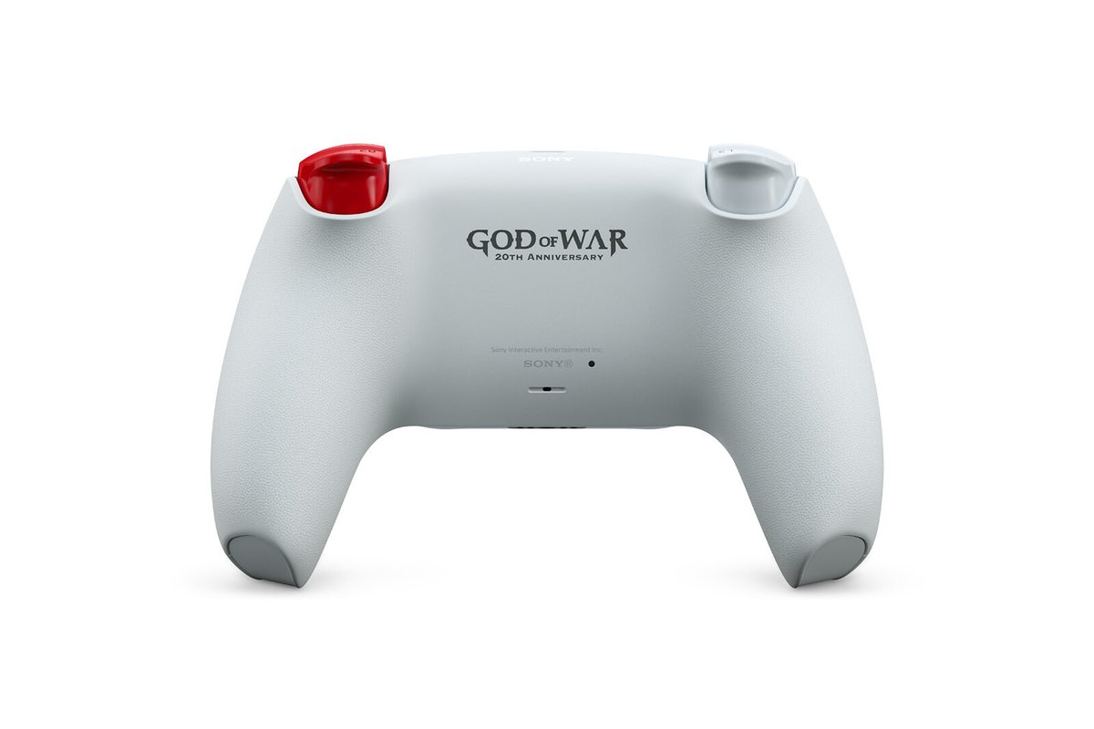 JVCom's tweet image. PlayStation dévoile une DualSense God of War pour les 20 ans de la licence !

Elle sera vendue 84,99€ et pourra être préco à partir du 3 octobre, pour une sortie le 23 octobre.
