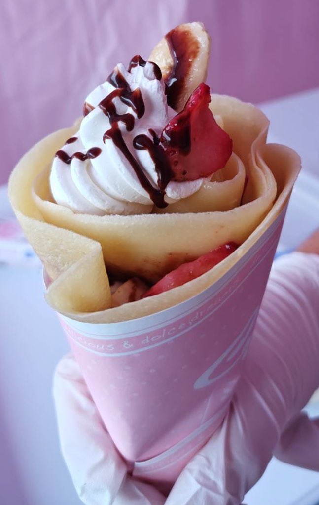 本日の営業終了！
ご来店ありがとうございました‼️

明日のご来店もお待ちしております👑
#CHARLOTTECREPE 
#シャーロットクレープ