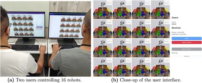 Kai Arulkumaran (@kaixhin) on Twitter photo "A multi-user multi-robot multi-goal multi-device human-robot interaction manipulation benchmark" is now out in Frontiers! 🧑🦰🤖🏁🎮
The <a href="/ArayaGlobal/">Araya Global</a> RL team has been working on HRI software that helps us better study multi-agent (multi-user + multi-robot) collaboration "A multi-user multi-robot multi-goal multi-device human-robot interaction manipulation benchmark" is now out in Frontiers! 🧑🦰🤖🏁🎮
The <a href="/ArayaGlobal/">Araya Global</a> RL team has been working on HRI software that helps us better study multi-agent (multi-user + multi-robot) collaboration