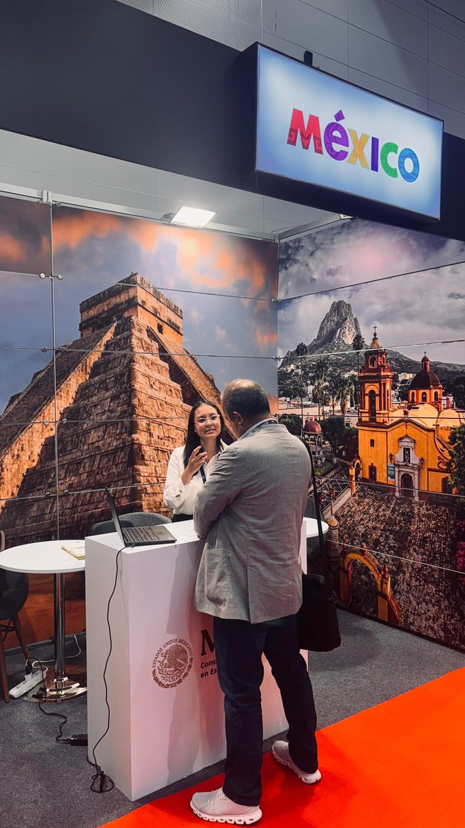 Gran experiencia para <a href="/ConsulmexETB/">Consulmex Estambul</a> participar en la Istambul Tourism Fair, para difundir la riqueza y diversidad de nuestros destinos turísticos, así como  las oportunidades que el Tren Maya brinda para conocer el sureste de México. #diplomaciaturisticamx