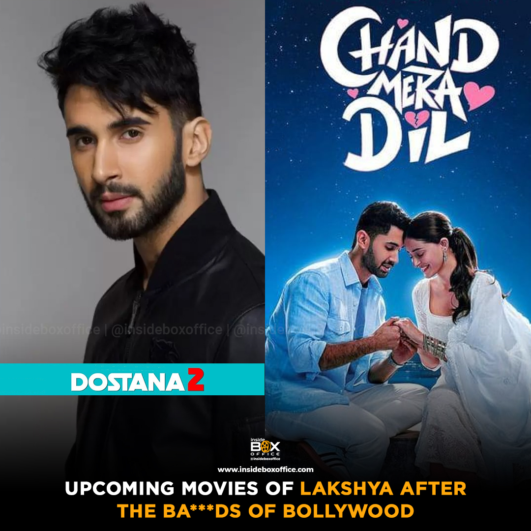 InsideBoxOffice's tweet image. #Lakshya awould be next seen playing the male lead in #Dostana2 and #ChandMeraDil, 2 rom-com dramas produced by #DharmaProductions.

Which one of Lakshya&apos;s upcoming movies are you more excited for?

#KaranJohar #VikrantMassey #AnanyaPanday #TheBadsOfBollywood #Kill
