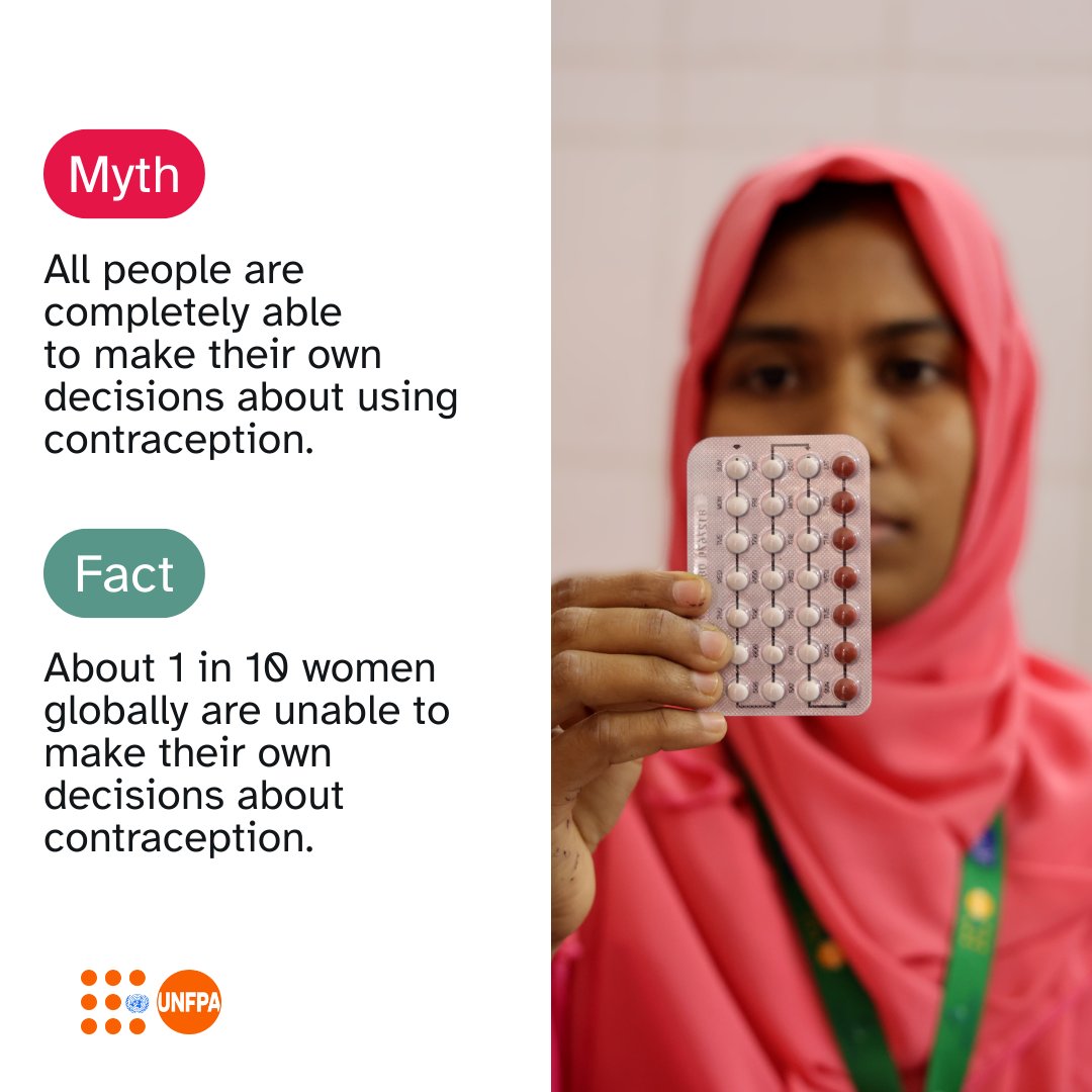 ✊🏾 Women around the world are fighting for bodily autonomy—in homes, bedrooms, and clinics.

Choices allow women to build the future they want.

See how @‌UNFPA—the @un sexual and reproductive health agency—is supporting women's right to choose: unf.pa/choices